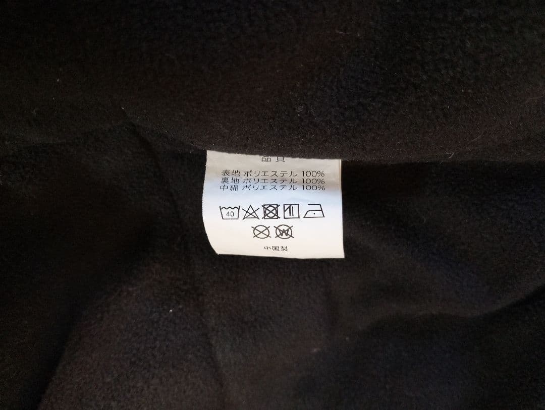 gol.deportes フード付きベンチコート 黒