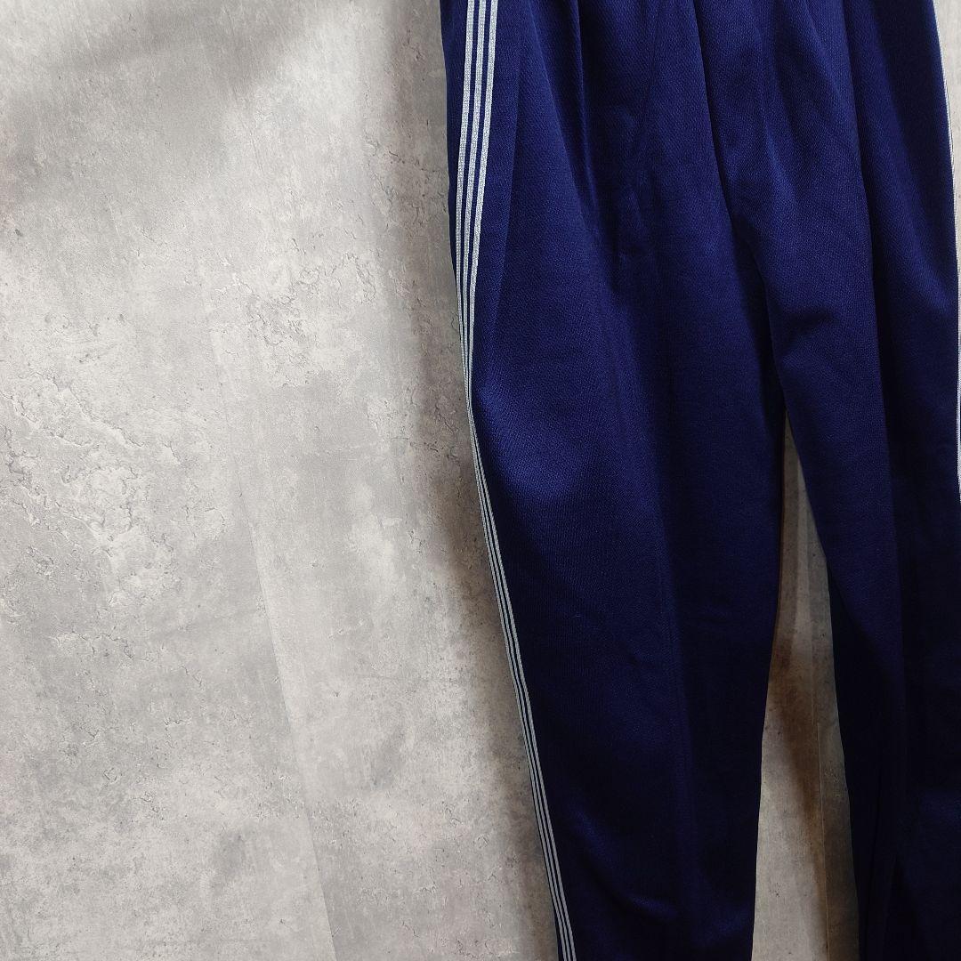 【adidas】 80s トラックパンツ TECHNO 西ドイツタグ 3本ライン