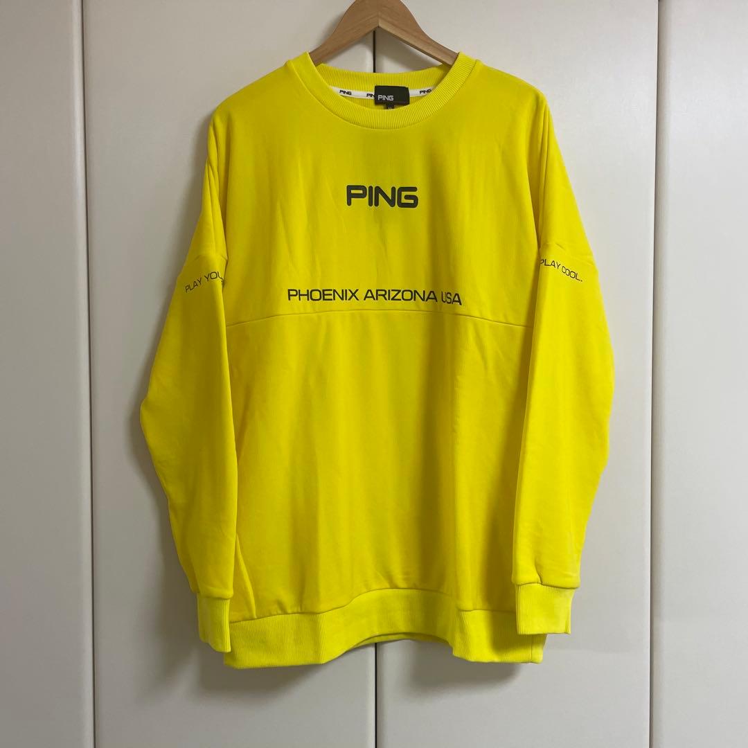 ⭐️新品　ping ピン　クルーネックプルオーバー　LL