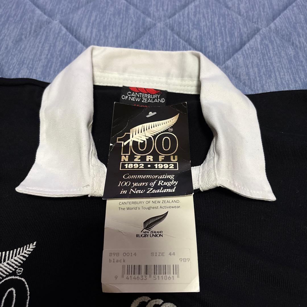 CANTERBURY ALL BLACKS ラガーシャツ 100周年記念