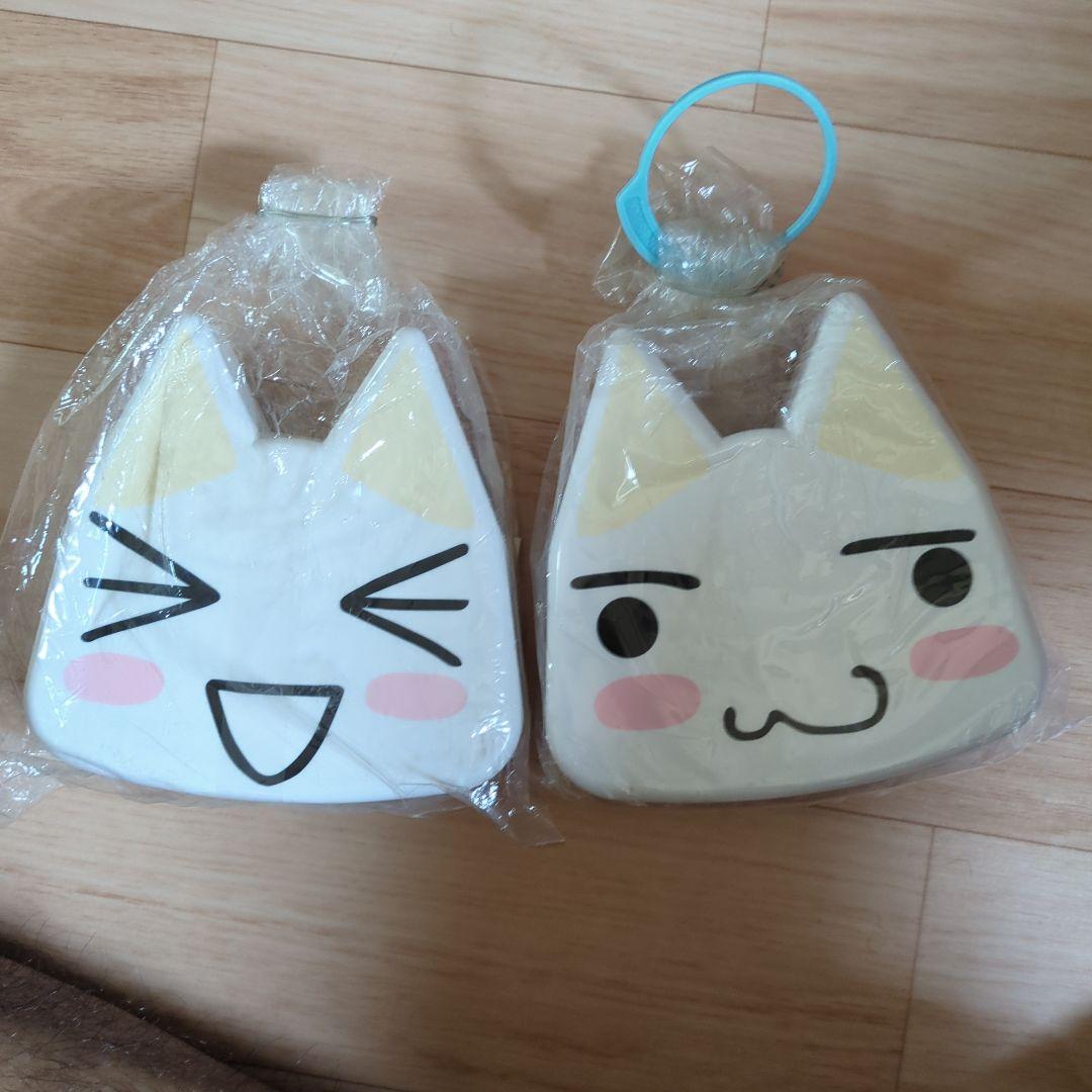 【未使用品】希少 どこでもいっしょ トロの顔型お重箱 弁当箱 風呂敷付き