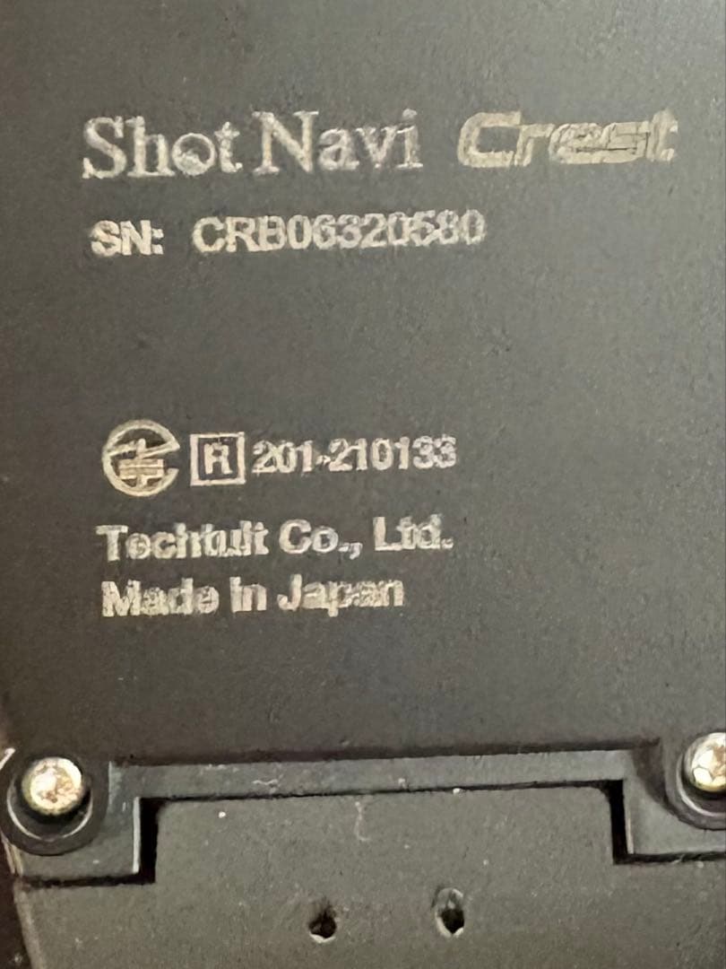 ShotNavi Crest /ショットナビ クレスト 腕時計 (GPSナビ)