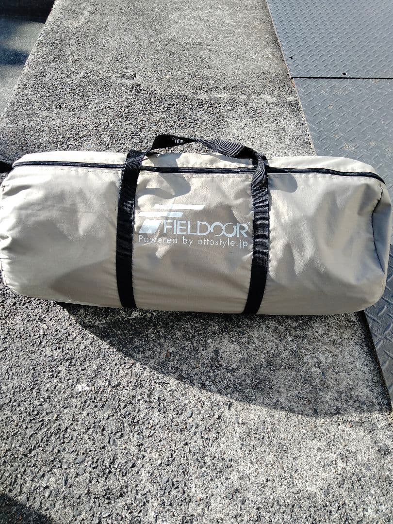 ワンポールテント FIELDOOR フィールドア T/C400 グランドシート付