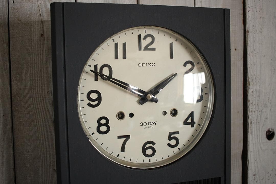 SEIKO　セイコー社製　古い機械式掛時計