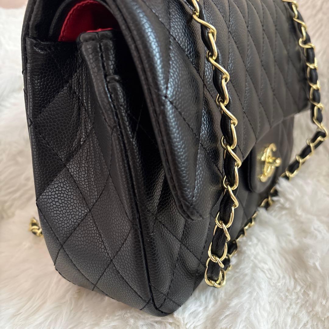CHANEL マトラッセ 30 キャビアスキン