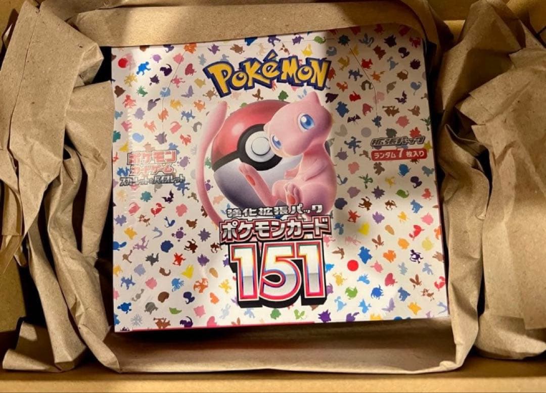 【ポケセン産】151 未開封ボックス　納品書付き