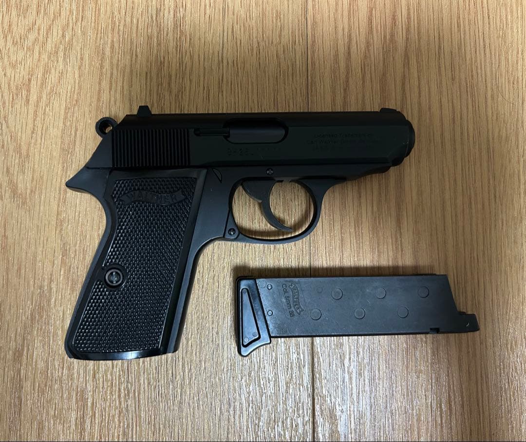マルゼン　ワルサーppk/s ブラックモデル　ガスブローバックガン　18歳以上用