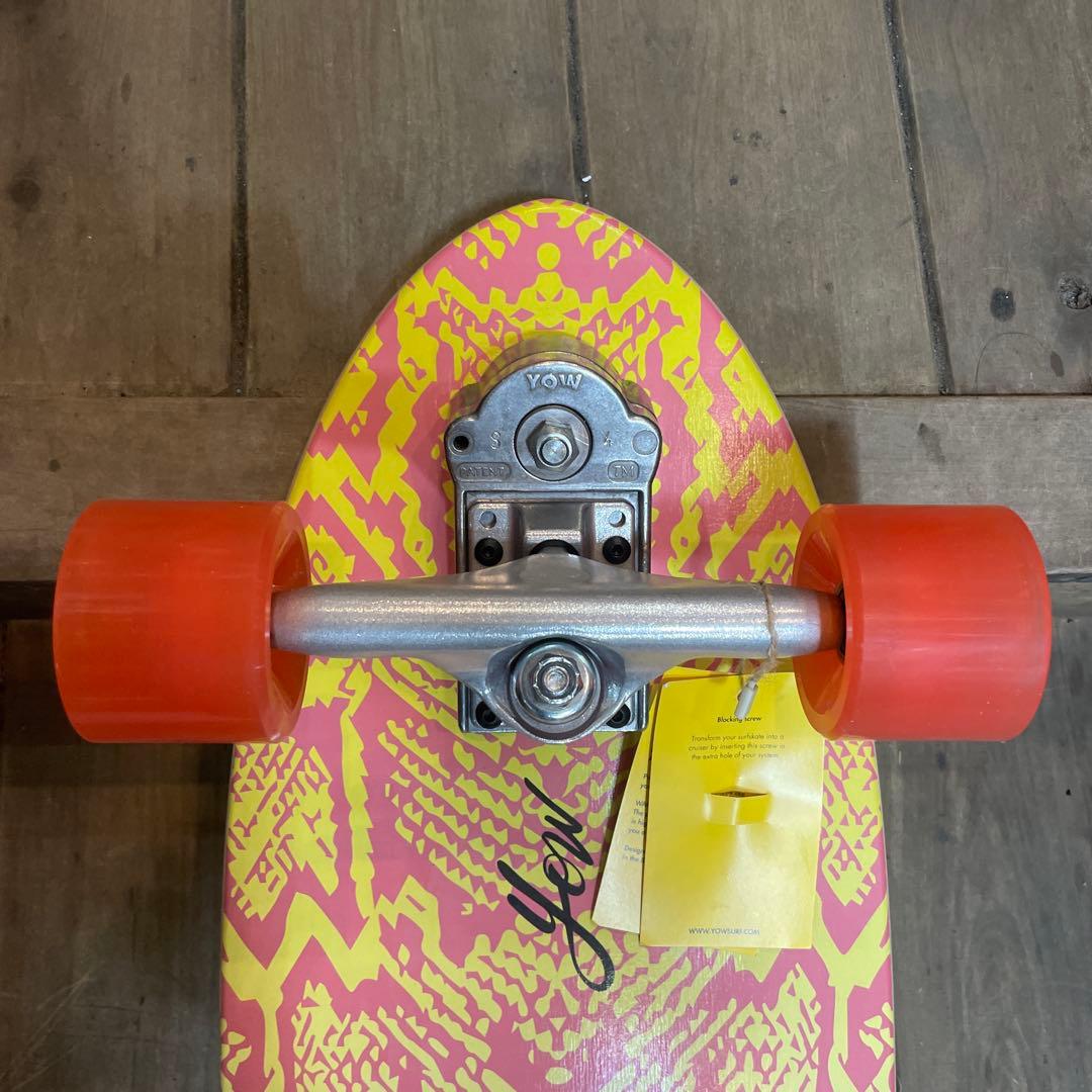 スケートボード Yow Hossegor HP 29\" Komplett SurfSkate