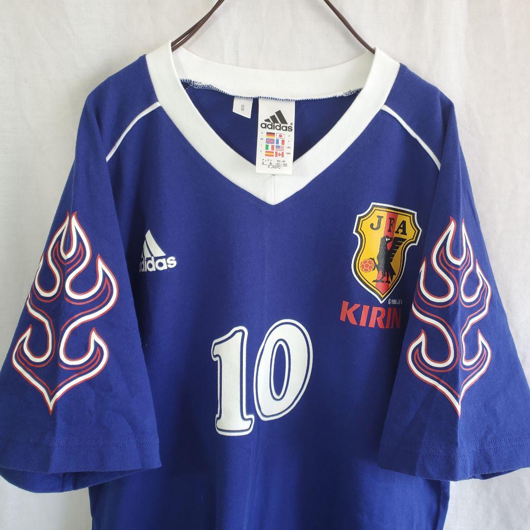 サッカー 日本代表 ユニフォーム型Tシャツ 炎モデル 背番号 10