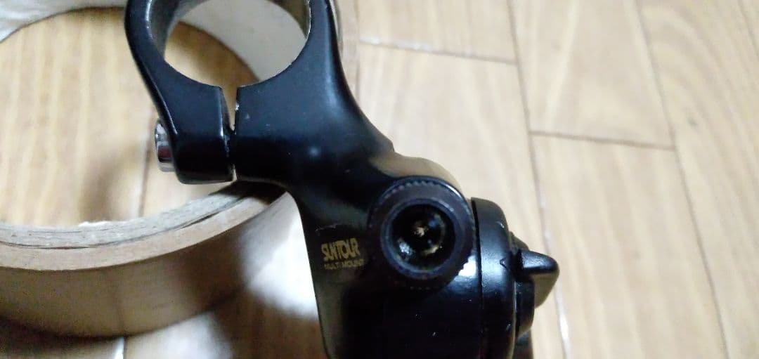 SUNTOUR ブラック　ウィッシュボーンシフターX20 2/3×7速
