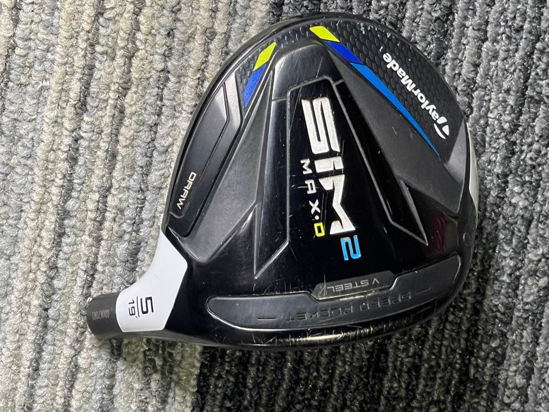 ヘッドのみTaylorMade SIM2 MAX D 5W 19度　ヘッドのみ