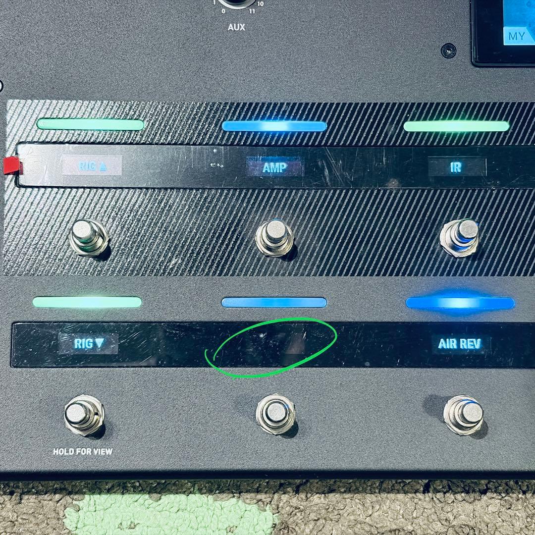 訳あり品　マルチエフェクター headrush pedalboard