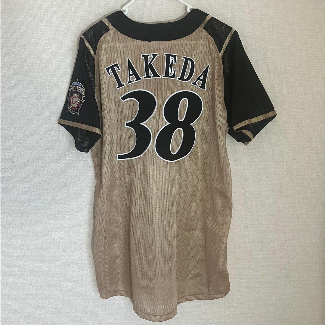 日本ハムファイターズ 武田勝 ユニフォーム ビジター 刺繍　Oサイズ