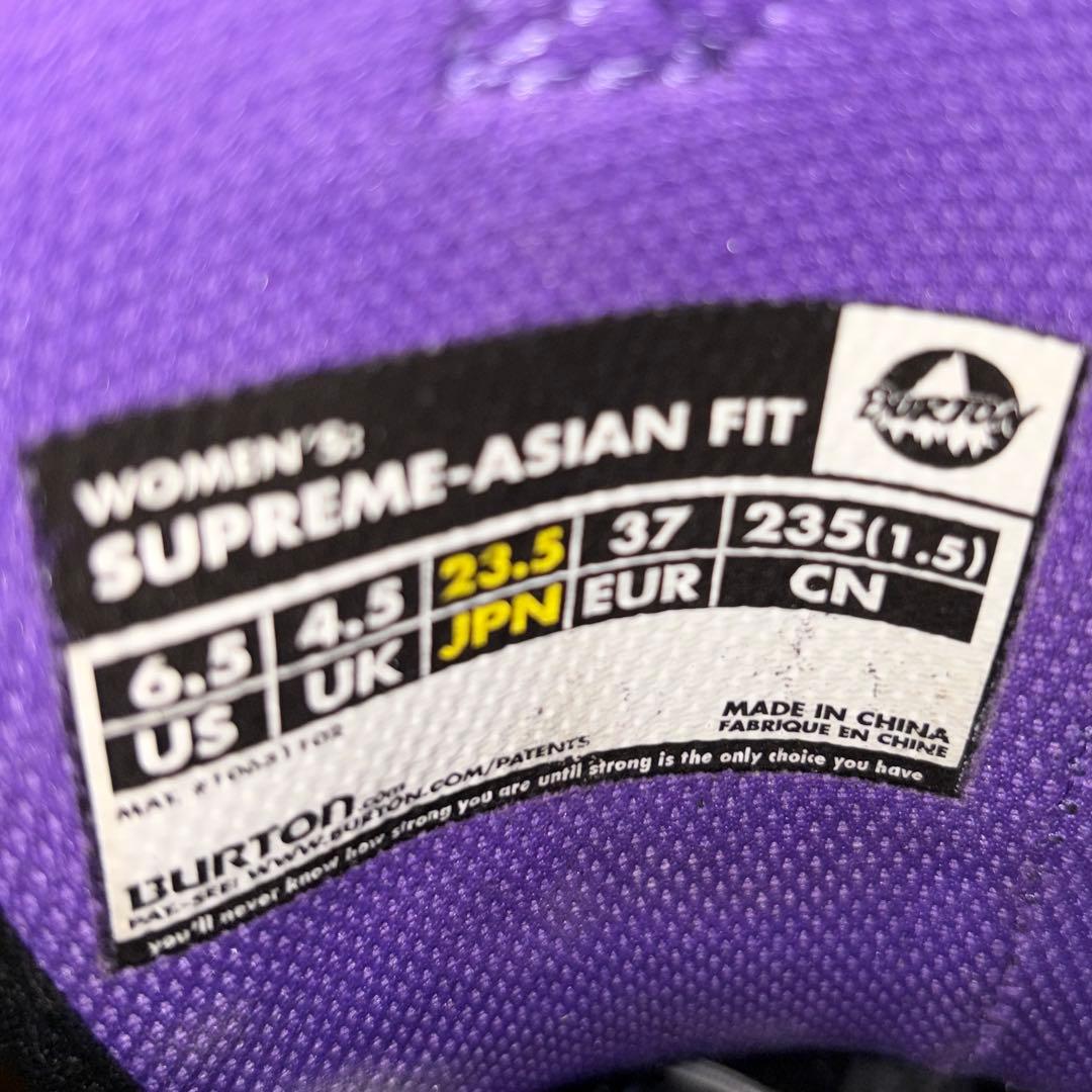 BURTON SUPREME 23.5cm スノボ　ブーツ レディース