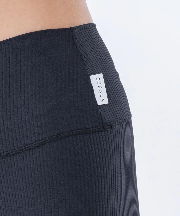ラバ　SUKALA 　ベーシック　リブレギンス/ブラックM　新品未開封