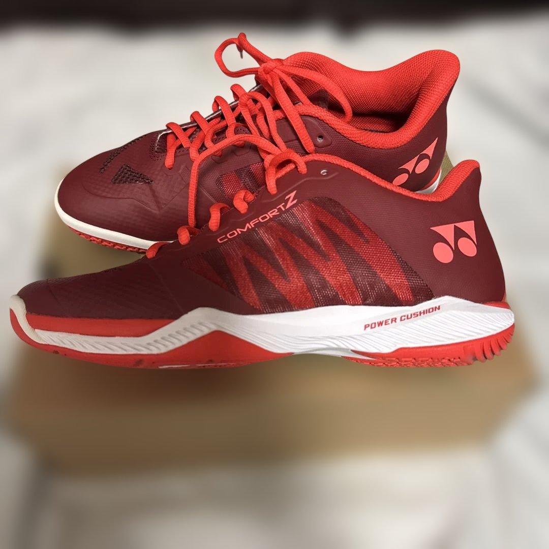 YONEX COMFORT Z バドミントンシューズ レッド