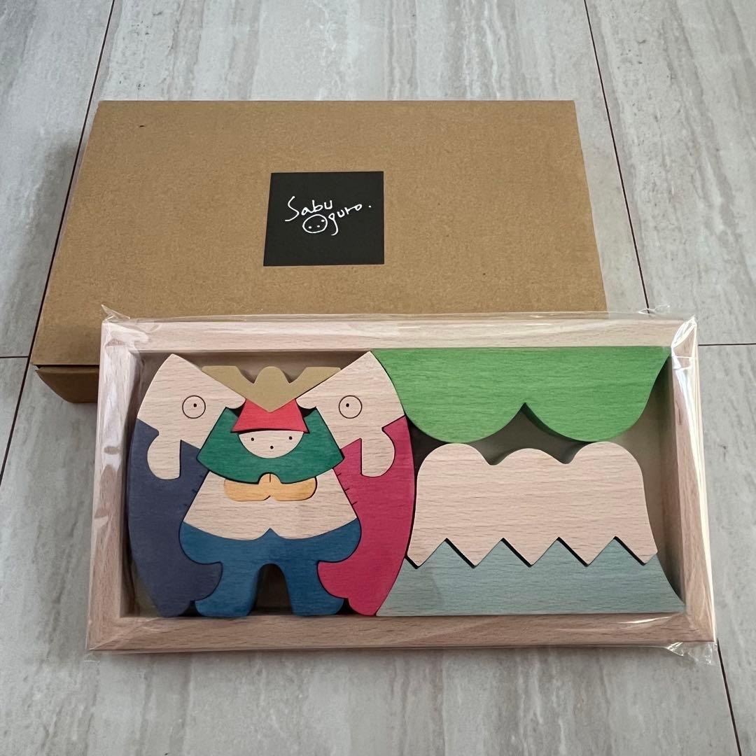 【¥16,500→¥11,000‼️】新品 木製 五月人形 パズル ギフトボックス
