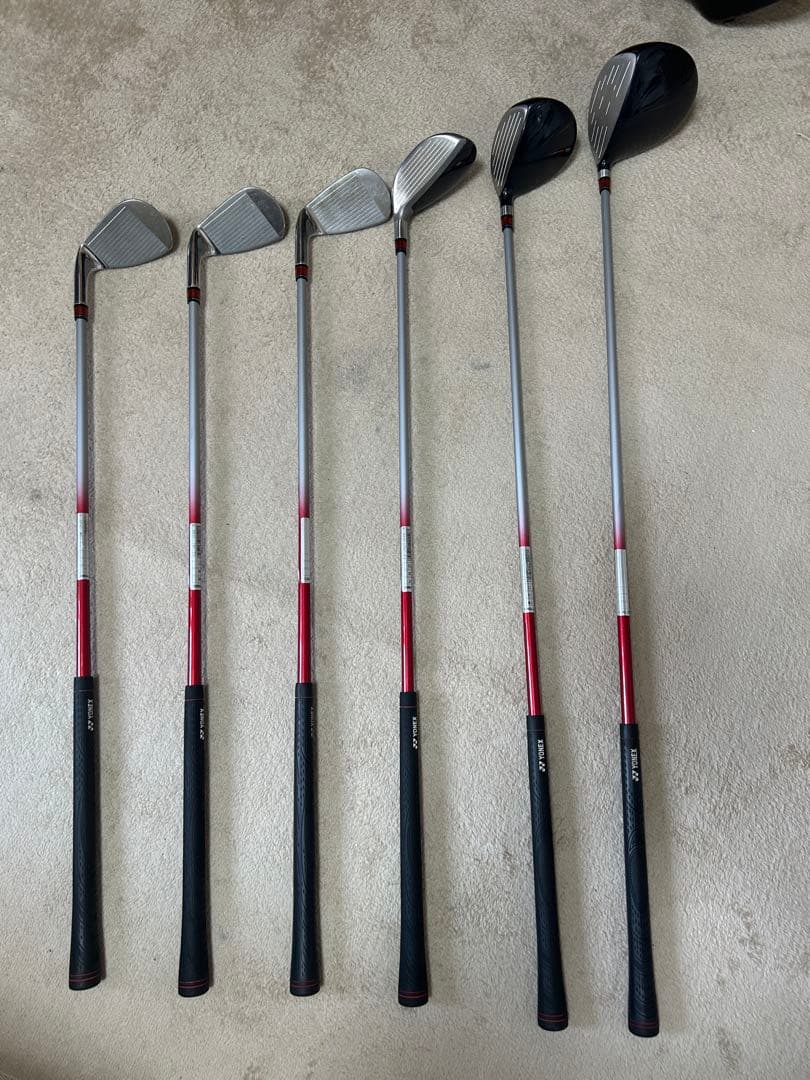 YONEX EZONE jr キャディバッグとクラブセット 6本