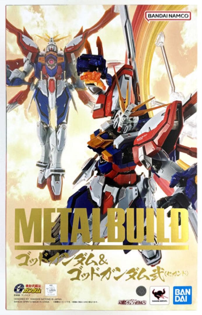 【3次出荷品】メタルビルド　ゴッドガンダム ＆ ゴッドガンダム 弐