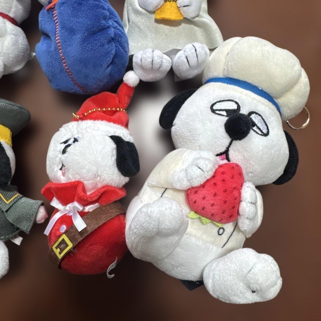 【スヌーピー】オラフ　マスコットキーチャーム PEANUTS 8個セット