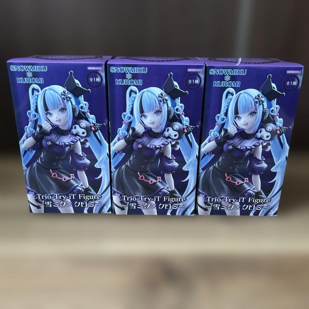 雪ミク×クロミTrio-Try-Ti Figure 3体セット
