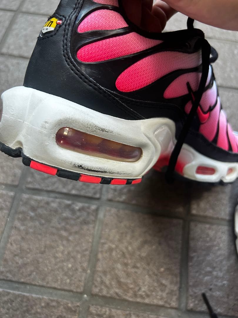 Nike Air Max Plus ピンク/黒 マップラ 25cm