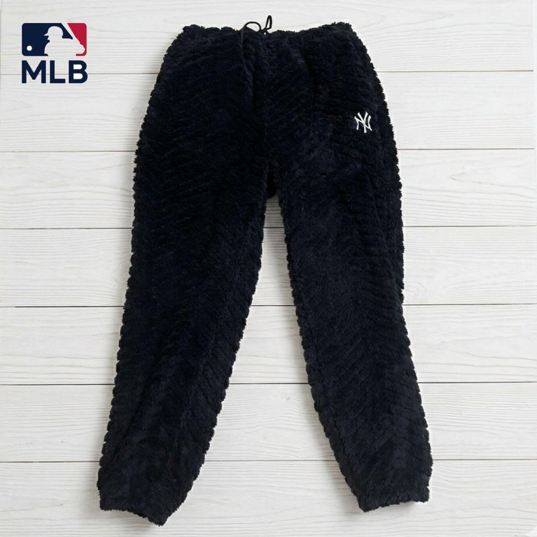 MLB公式　ヤンキース　ボア　パーカー　ジャケット　セットアップ　メンズ　LL