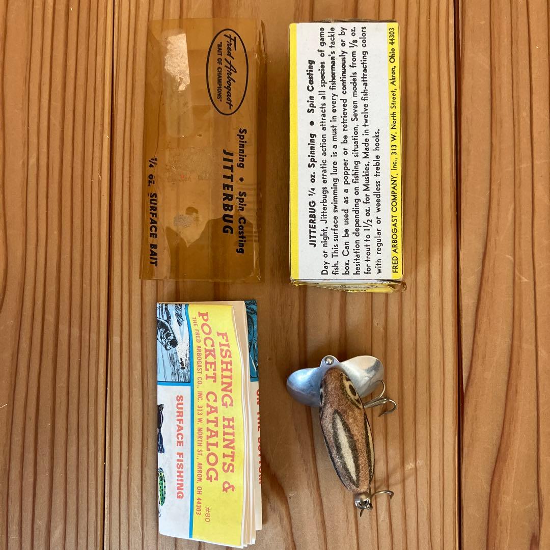 ジッターバグ　デッドストック　ファーモデル　希少、新品、未使用品