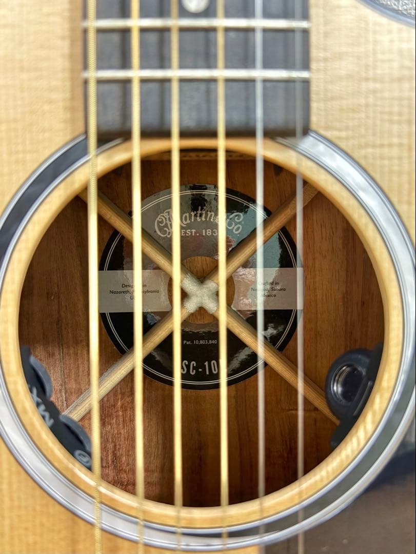 Martin SC-10E-01 エレアコギター　マーチンハードケース付