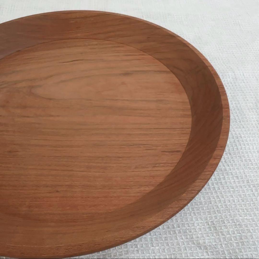 woodpecker 山桜 お皿 木製トレイ 8寸 作家 福井賢治