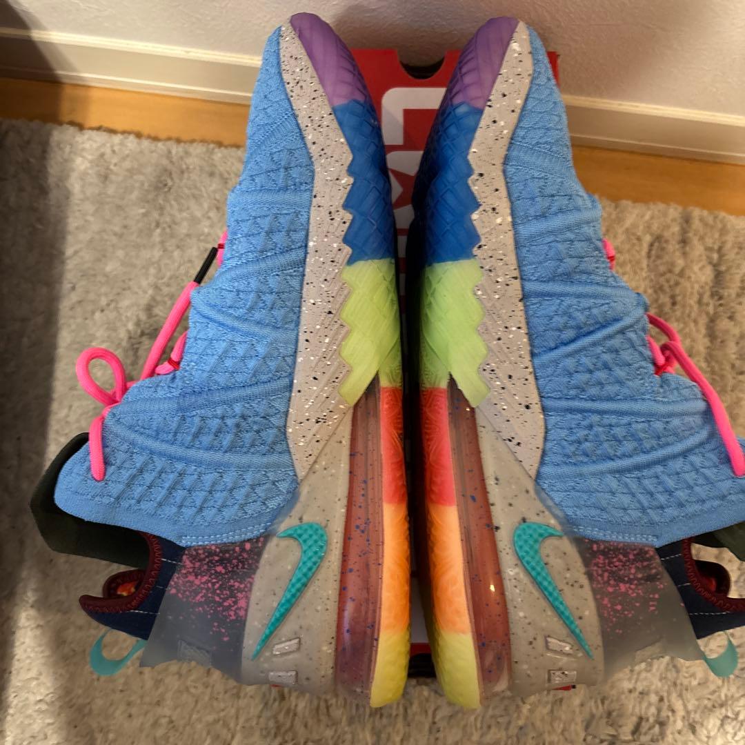 シューズ(男性用) NIKE LEBRON XVIII \"WHAT THE\"