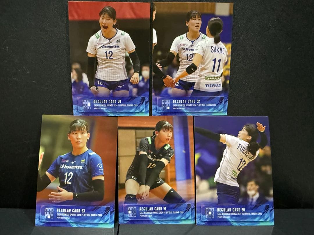 ＳＡＧＡ久光スプリングス2024-25トレーディングカードセット