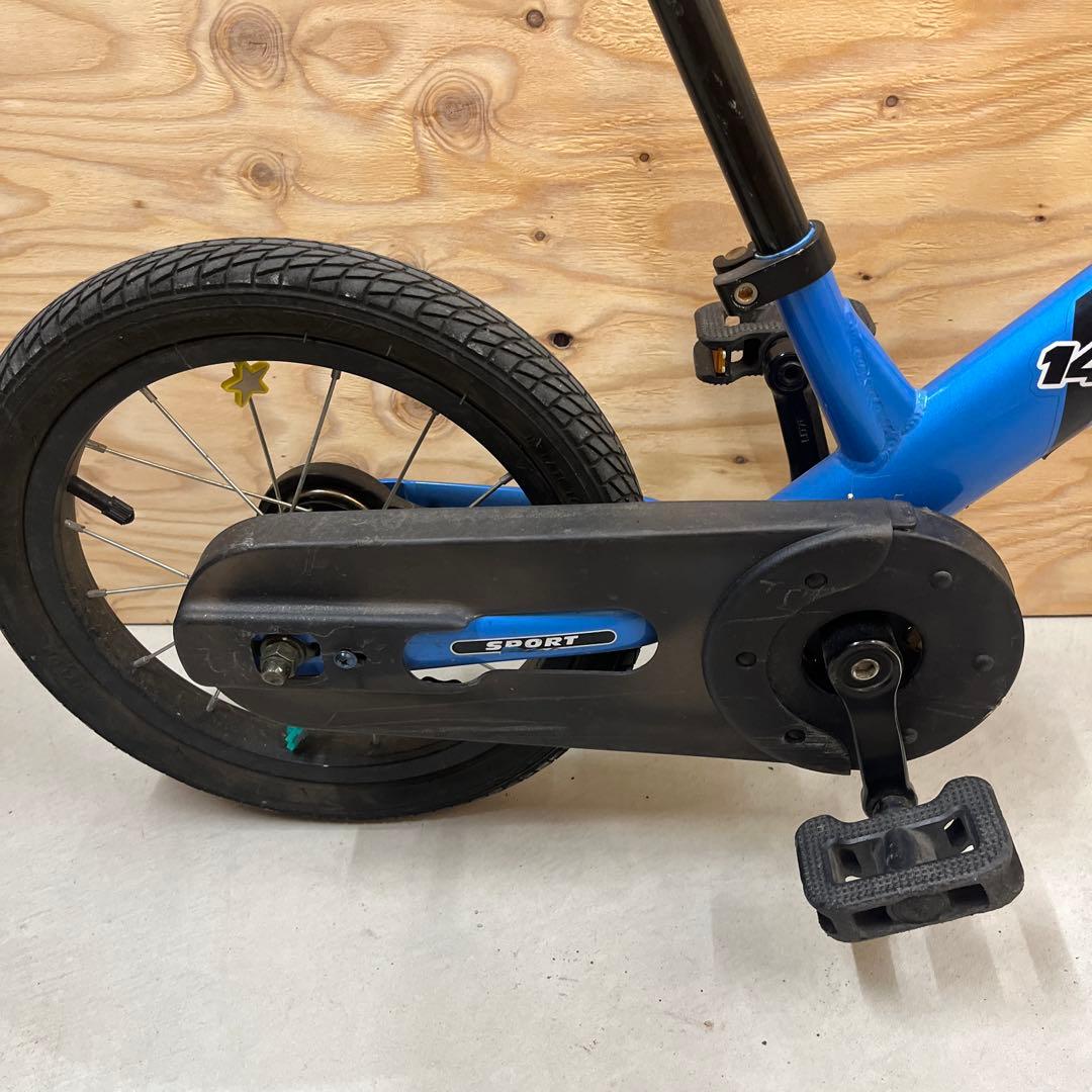 ストライダー　STRIDER 14X　ブルー　スタンド付き