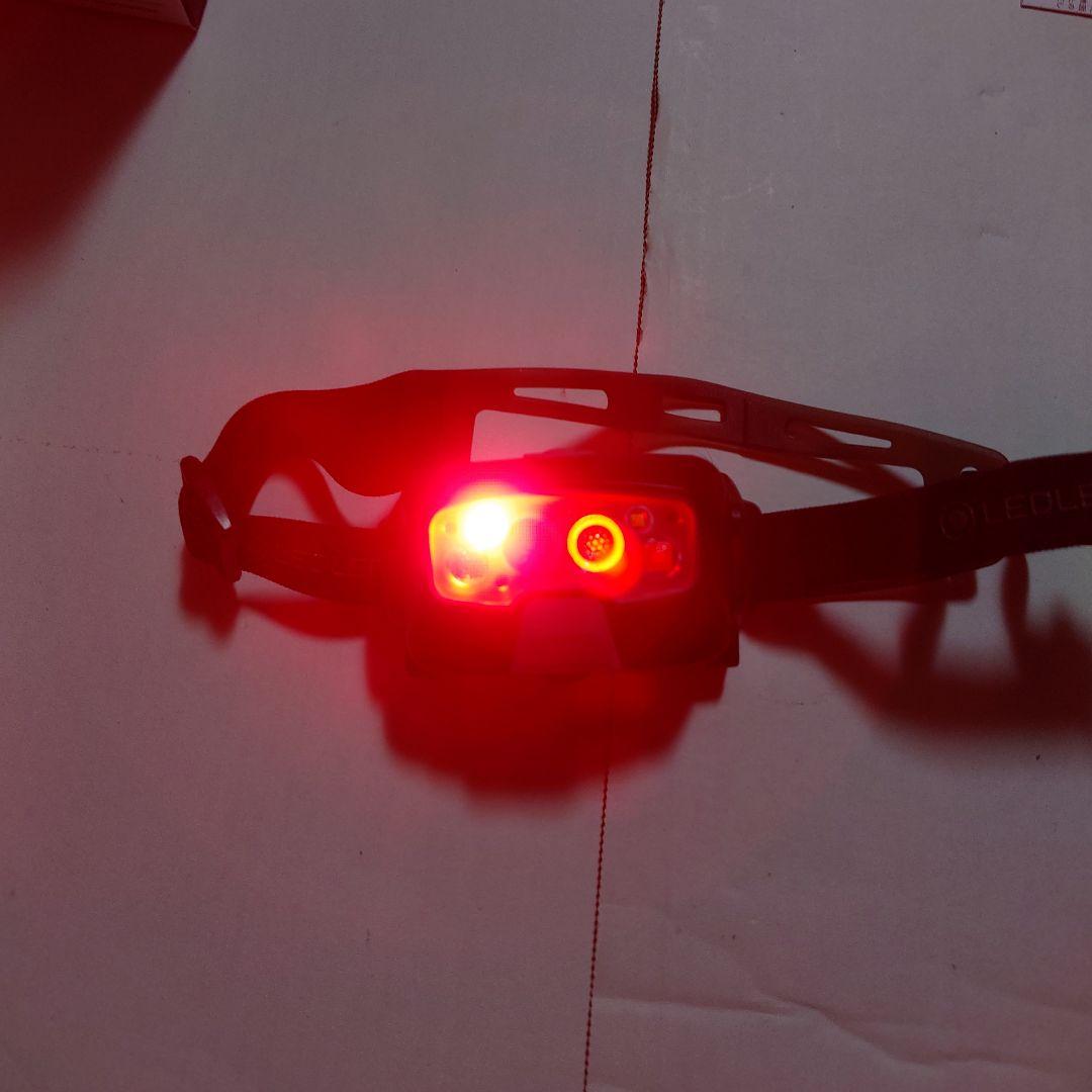 ★LEDLENSER HF8R CORE ヘッドランプ　レッドレンザー★