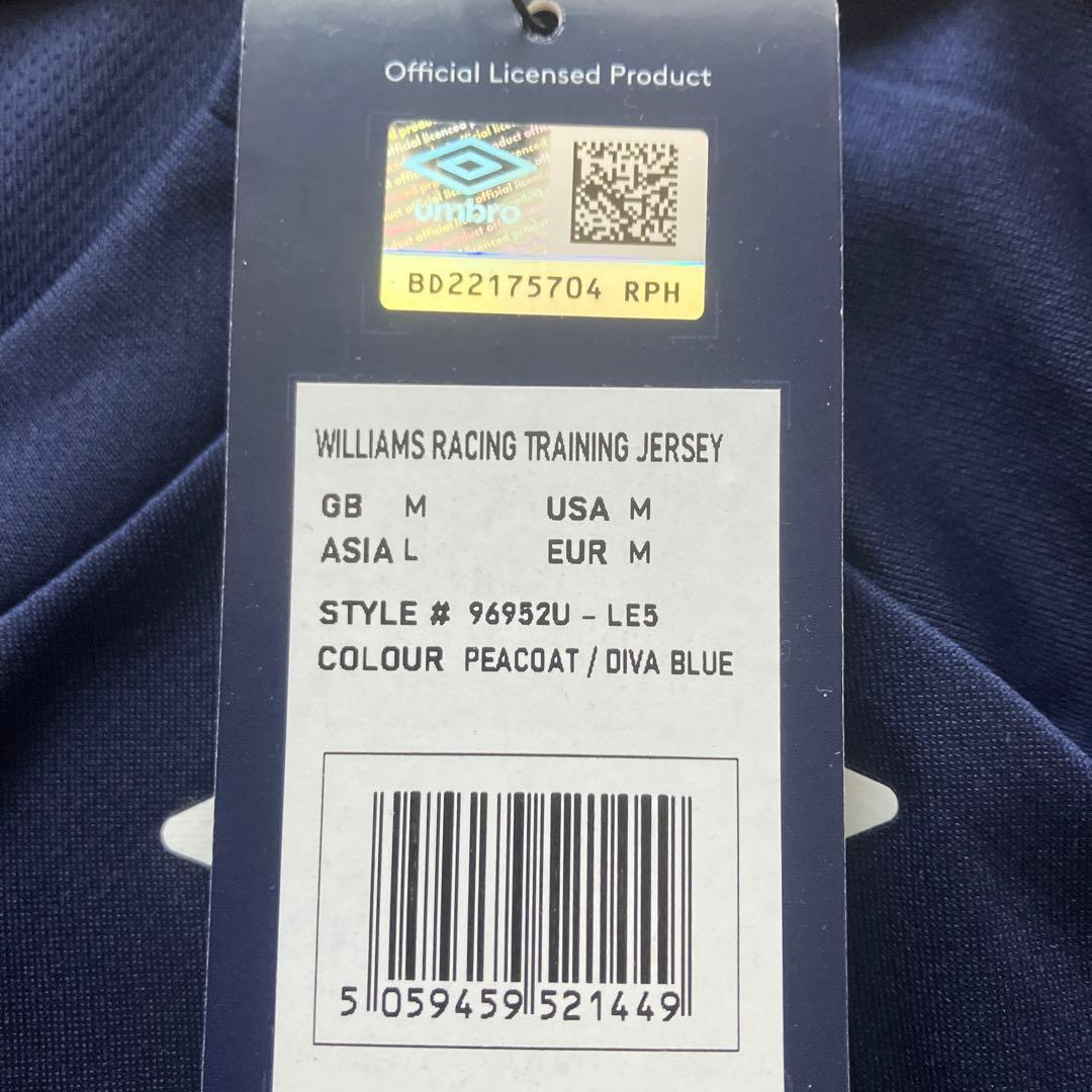 Ｆ1  ウィリアムズ　チーム　スタッフ用Tシャツ　チーム支給品