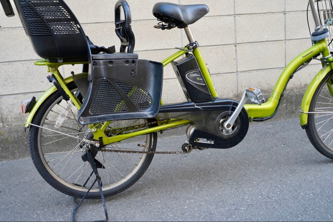 電動自転車 パナソニック ギュット 中古 子供乗せ アシスト 050103