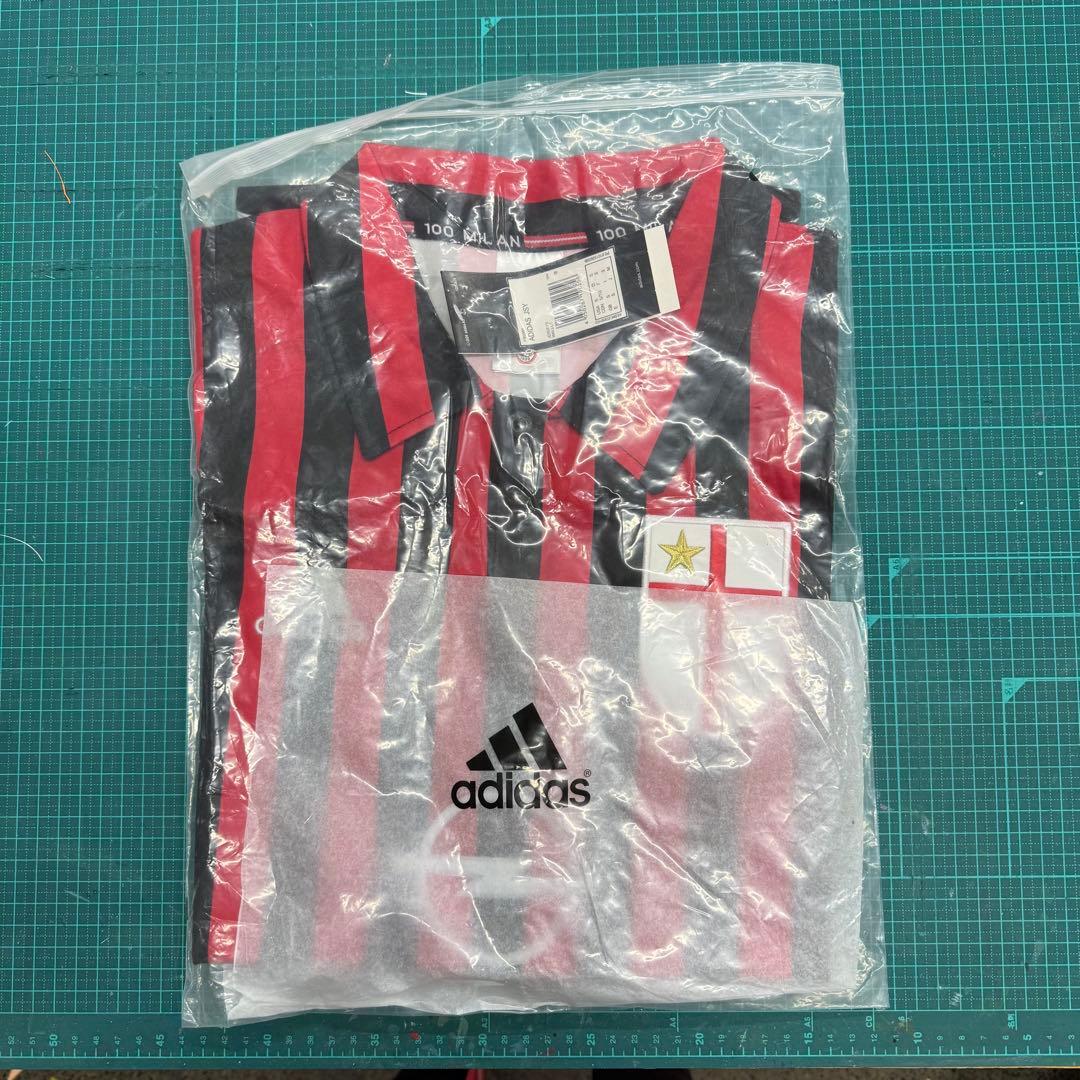な*わ様 ACミラン 100周年 未使用　ユニフォーム セリエA adidas