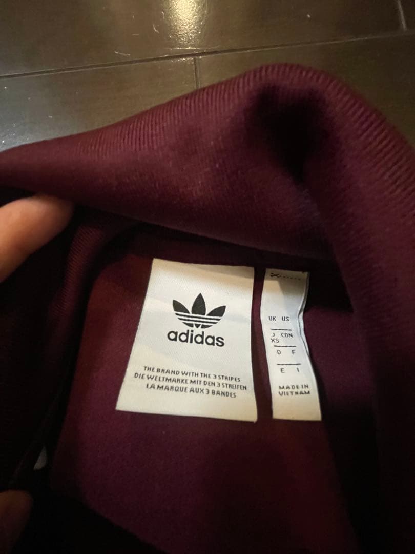 adidas アディダス ジャケット トラックジャケット ジャージ XS 美品