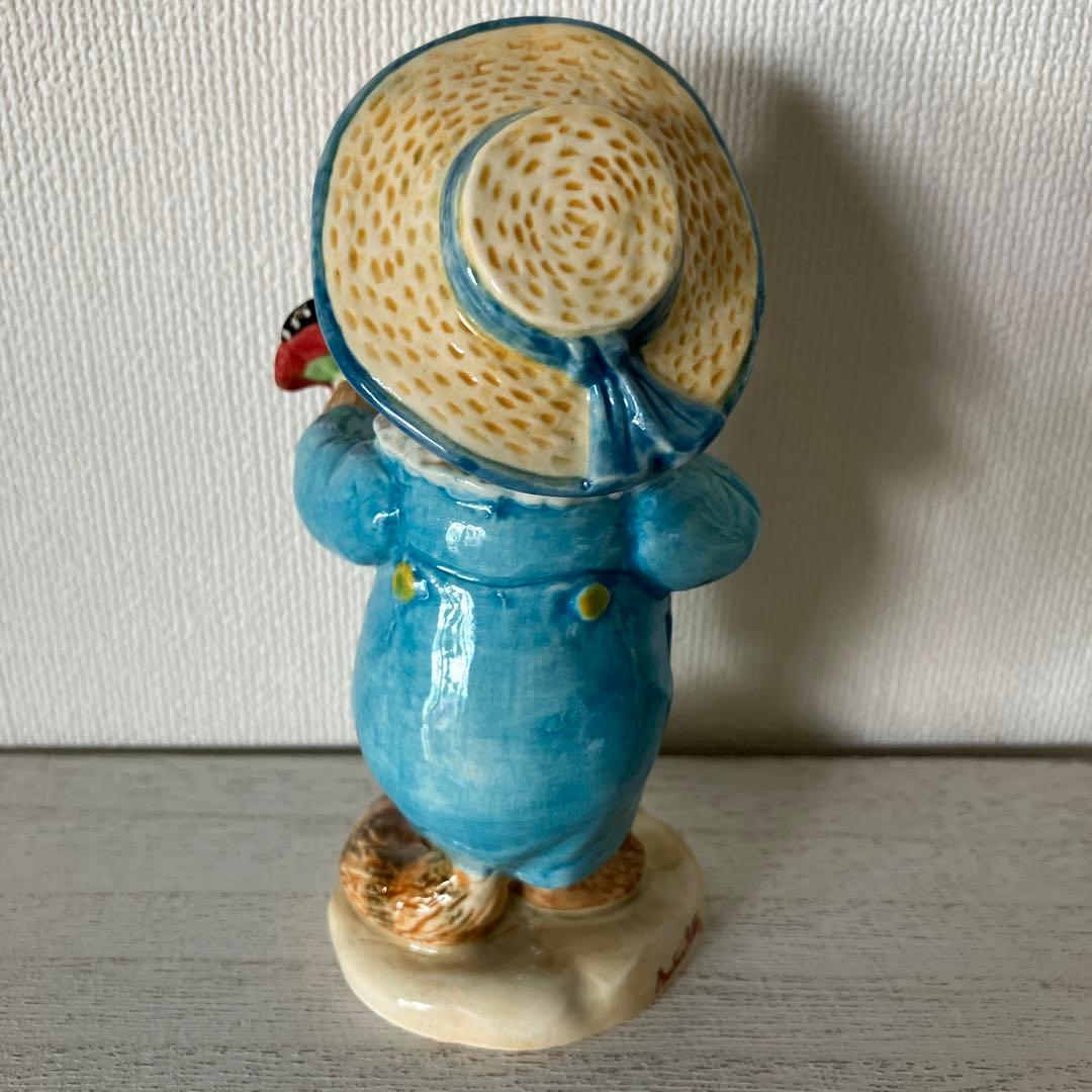 エネスコ　ピーターラビット　子猫のトム　陶器　フィギュリン　ベアトリクス・ポター