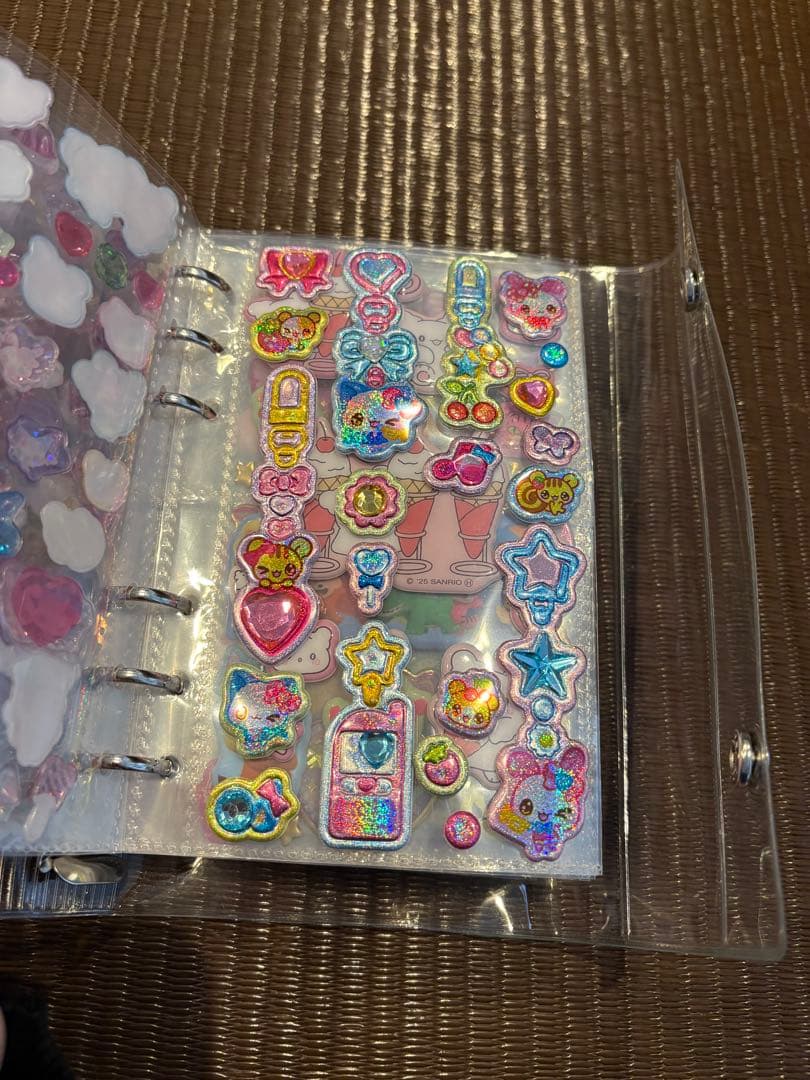 シール帳 完成品 サンリオ 平成 ぷくぷくシール ボンボンドロップシール