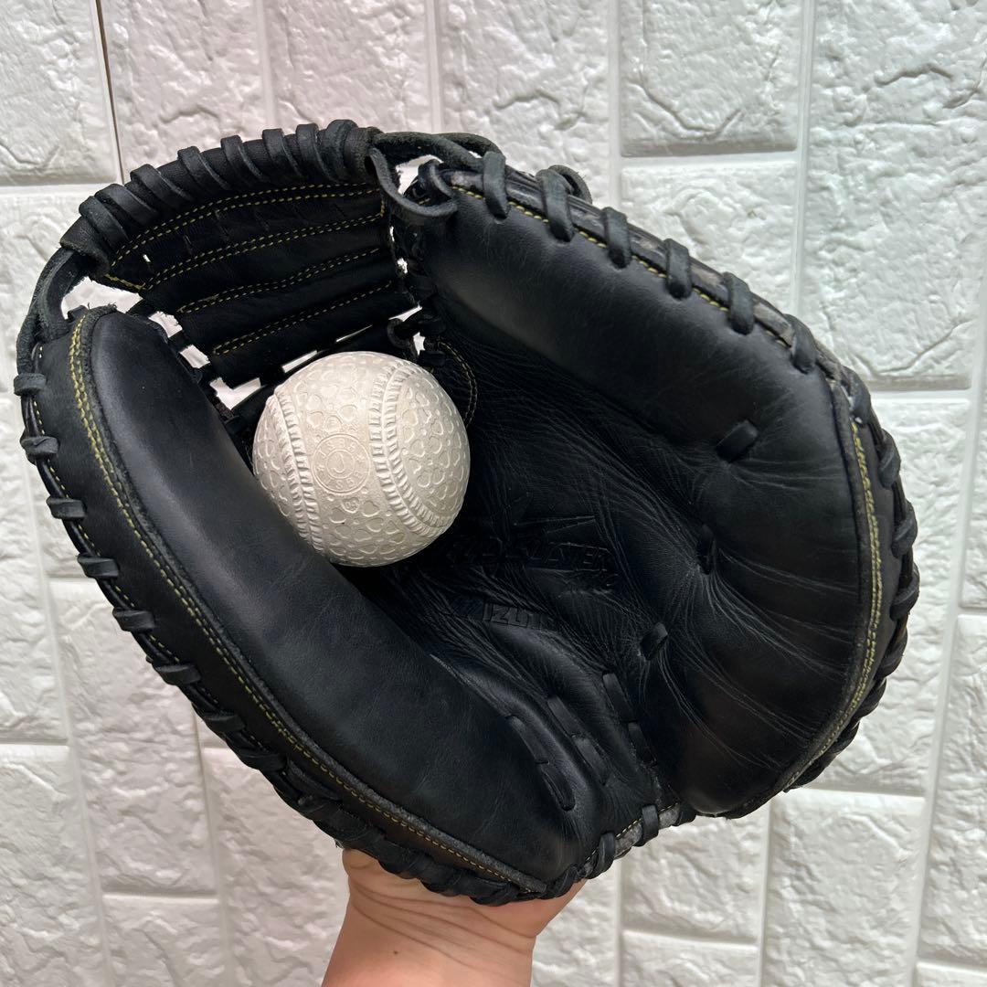 【美品】野球 グローブ 軟式 少年野球 ミズノ キャッチャーミット