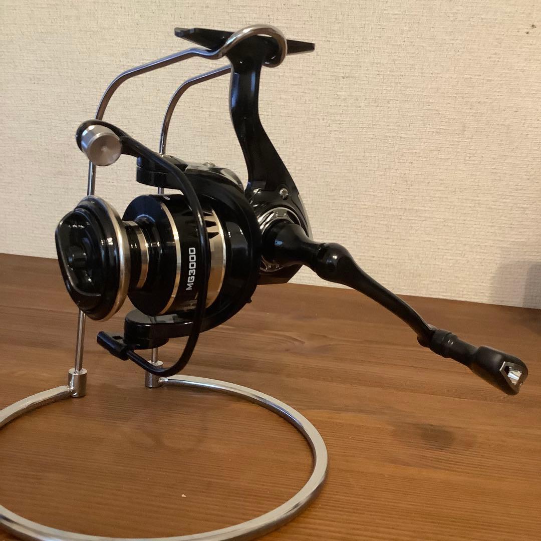 ショアジギ　5ピース2.4mスピニングロッド&スピニングリール3000番シーバス
