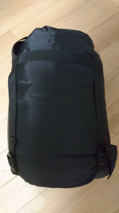 新品　配色　収納袋付き　2way　封筒型シュラフ　寝袋　羽毛 ダックダウン 黒