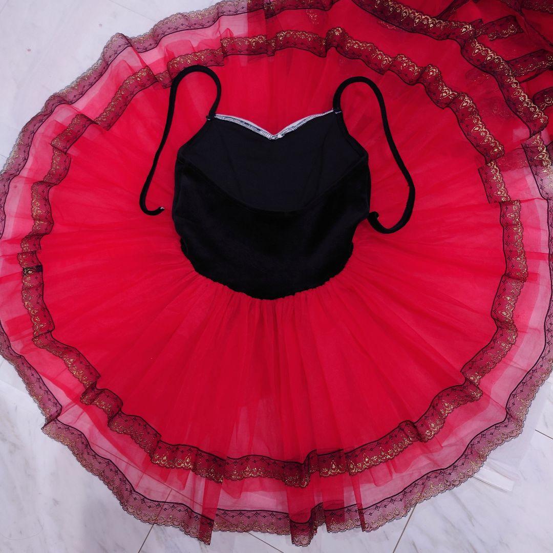 【スペインの踊り、小品】 チャコットバレエ衣裳 美品 キッズ４着