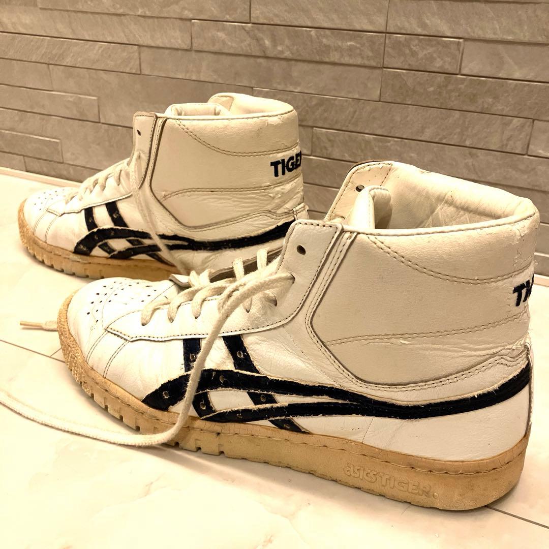 【希少】asics バスケットシューズ ポイントゲッター 26.0 白/紺