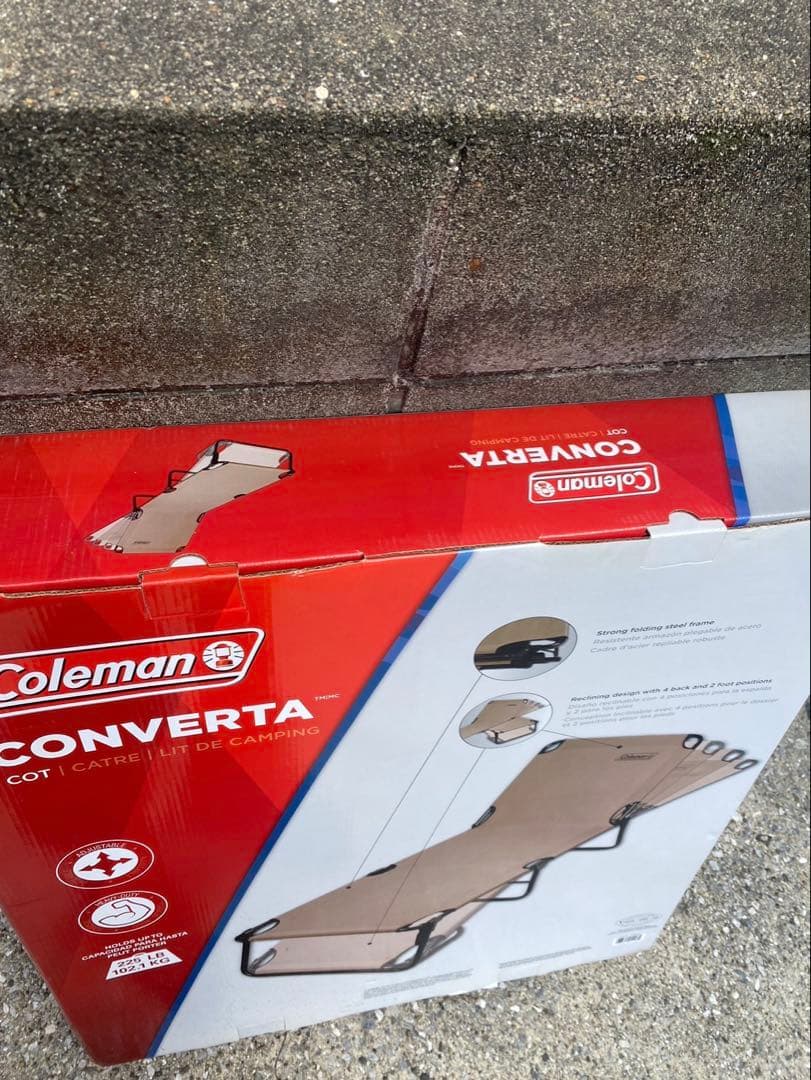 Coleman 折りたたみ式ベッド　コンパータ　コット