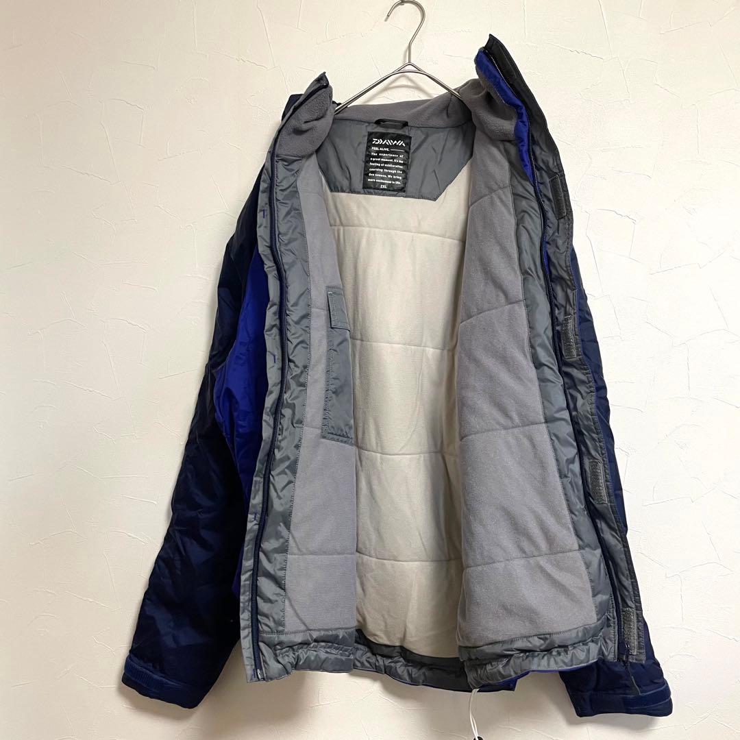 ダイワ　DAIWA レインマックス　ウィンタージャケット　ネイビー　2XL