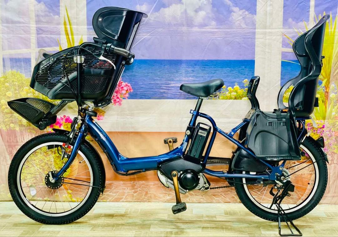 ヤマハパスキス⭐️人気モデル！子供乗せ電動アシスト自転車Y2501