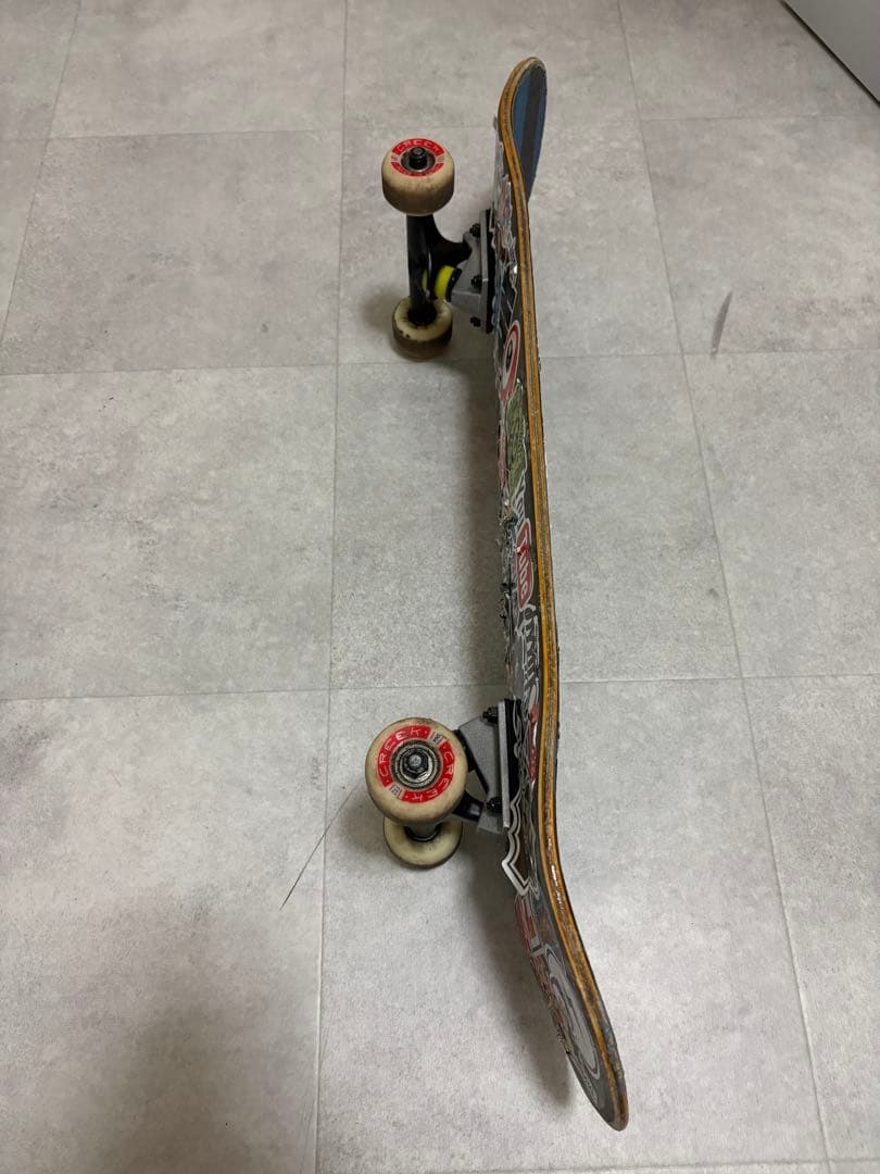 MILLER スケートボード 青黒ストライプ