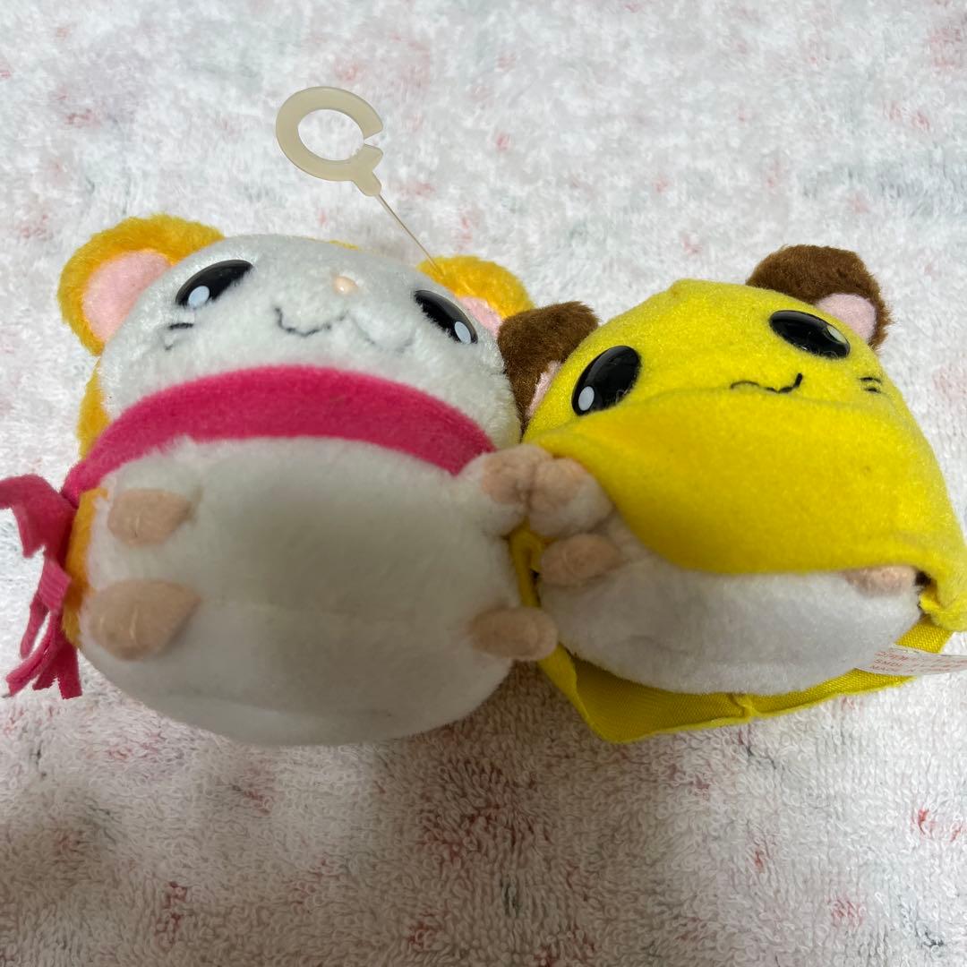 ハム太郎　ぬいぐるみ　マフラーちゃん＆ちび丸ちゃん　レトロ